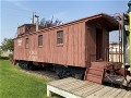 1884 WOOD CABOOSE